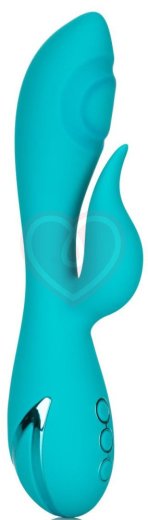 Вибратор со стимуляцией точки G и клитора Santa Monica Starlet голубой фото 1