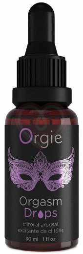 Возбуждающее масло для клитора Orgie Orgasm Drops 30 мл фото 1