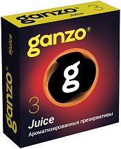 Ароматизированные цветные презервативы Ganzo Juice Black Edition №3
