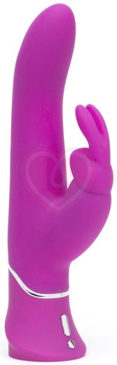 Вибратор с пульсацией Happy Rabbit Curve Thrusting лиловый фото 1