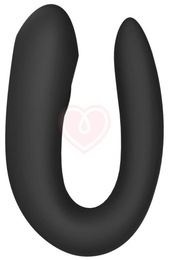 Вибратор для пар с управлением от приложения Satisfyer Double Joy чёрный фото 4