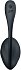 Виброяйцо Satisfyer Ribbed Petal с дистанционным управлением чёрное фото 6