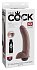 Фаллоимитатор с эффектом семяизвержения Squirting Cock 18 см коричневый фото 5