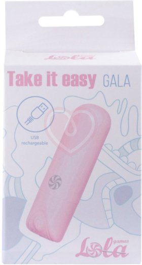 Вибропуля Take it Easy Gala розовая фото 5