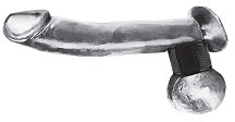 Кожаное кольцо на липучке Velcro Ball Stretcher