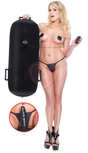 Надувная подушка с вибратором Inflatable Luv Log фото 3