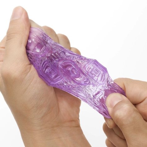 Мини мастурбатор Tenga Uni Amethyst фиолетовый фото 2