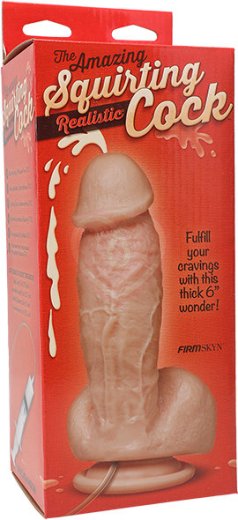 Фаллоимитатор с имитацией семяизвержения The Amazing Squirting Realistic Cock фото 4