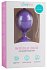 Вагинальные шарики для тренировок Кегеля Wiggle Duo Kegel Ball фиолетовые фото 3