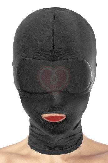 Закрытая маска Fetish Tentation с вырезом для рта фото 1
