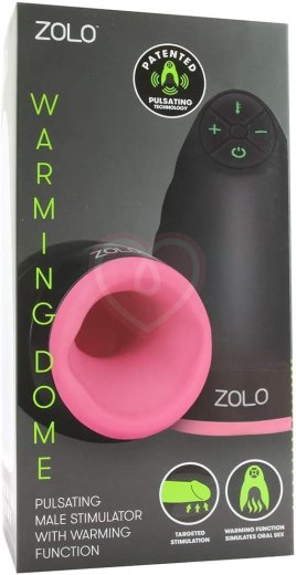 Компактный мастурбатор Zolo Warming Dome с нагревом и вибрацией фото 5