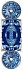 Сквозной мастурбатор Fleshlight Quickshot Turbo Blue Ice голубой фото 7