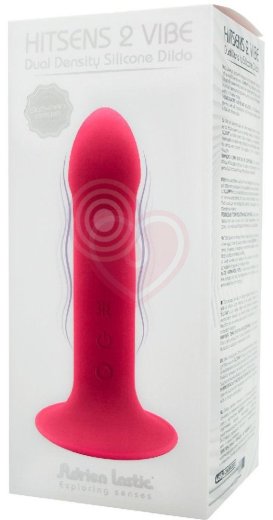 Вибратор с присоской Hitsens 2 Vibe розовый 14,5 см фото 2