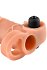 Насадка удлинитель с вибрацией Vibrating Real Feel Extension 16,5 см телесная фото 3