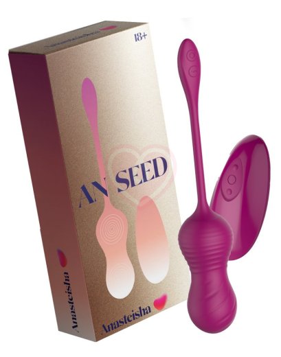 Вагинальные виброшарики Anasteisha An Seed с подвижными бусинами фото 4