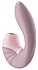Вибратор с вакуумным стимулятором Satisfyer Supernova пыльно-розовый фото 4