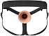 Фаллопротез Hollow Silicone Strap-On 18 см телесный фото 4