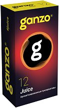 Ароматизированные цветные презервативы Ganzo Juice Black Edition №12