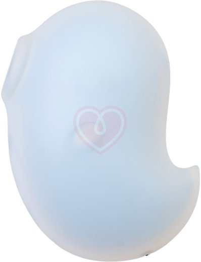 Вакуумый вибростимулятор клитора Satisfyer Cutie Ghost голубой фото 8