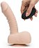 Вибратор с дистанционным управлением Uprize Realistic Dildo 21 см телесный фото 8