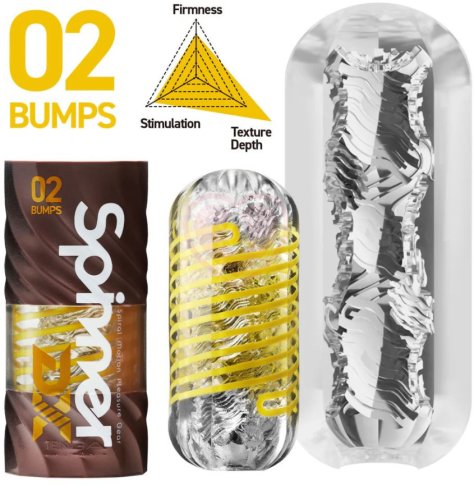 Мастурбатор Tenga Spinner DX 02 Bumps фото 2