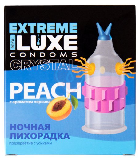 Презерватив Luxe Extreme Ночная Лихорадка с ароматом персика 1 шт фото 1
