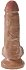 Фаллоимитатор на присоске с мошонкой King Cock with Balls 19 см мулат фото 5