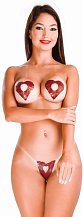Съедобное бельё Tapa Sexo Coraca со вкусом шоколада
