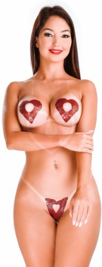 Съедобное бельё Tapa Sexo Coraca со вкусом шоколада фото 1
