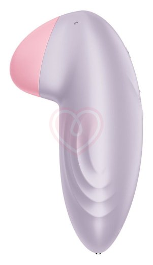 Мини-вибратор Satisfyer Tropical Tip с приложением фиолетовый фото 2