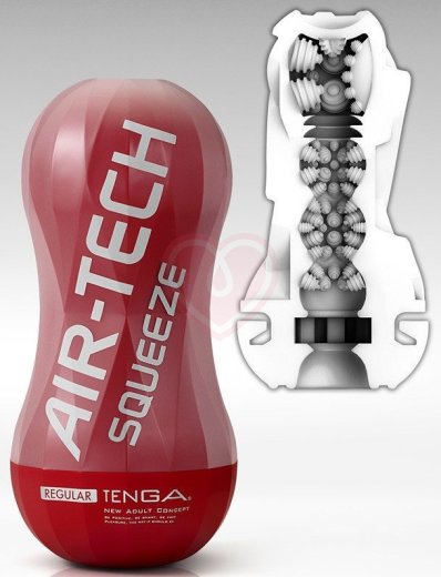 Гибкий мастурбатор Tenga Air-Tech Squeeze Regular фото 2