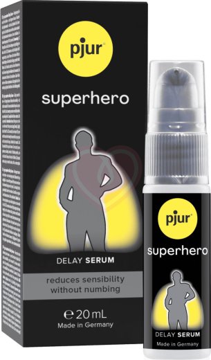 Пролонгирующая сыворотка Pjur Superhero Delay Serum 20 мл фото 2