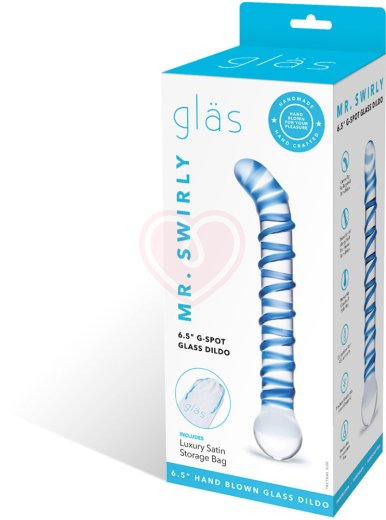 Стеклянный G-стимулятор Glas Mr. Swirly фото 7