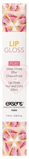 Блеск-гель для губ и орального секса Exsens Lip Gloss Клубника 7 мл фото 3