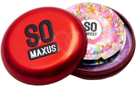 Презервативы ультратонкие Maxus Sensitive Ultra Thin 3 шт с кейсом фото 3