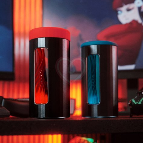 Интерактивный мастурбатор Lelo F1S V3 с вибрацией и звуковой стимуляцией размер XL красный фото 3