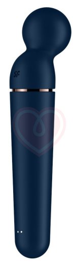 Вибромассажёр Satisfyer Planet Wand-er синий фото 3