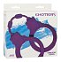 Силиконовые наручники Emotions Stretchy Cuffs фиолетовые фото 2