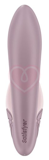 Вибратор с вакуумным стимулятором Satisfyer Supernova пыльно-розовый фото 3