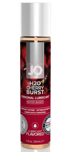 Съедобный лубрикант System JO H2O Flavored Cherry Burst с ароматом Вишня 30 мл фото 1