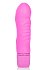 Вибромассажёр многоскоростной First Time Silicone Stud розовый фото 1