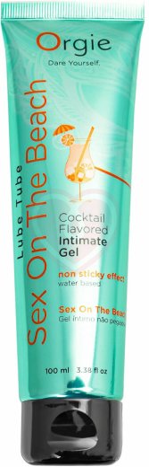Водный лубрикант Orgie Lube Tube Cocktail Sex On The Beach со вкусом коктейля Секс на пляже 100 мл фото 1