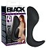 Анальный стимулятор с загнутой ручкой Black Velvets фото 2