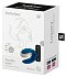 Вибратор для пар Satisfyer Double Love с пультом управления и приложением синий фото 4