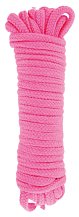 Хлопковая верёвка Sweet Caress для бондажа 10 м розовая