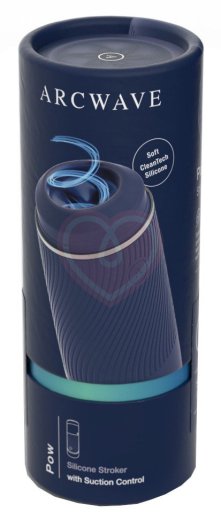 Мастурбатор с эффектом вакуума Arcwave Pow синий фото 2