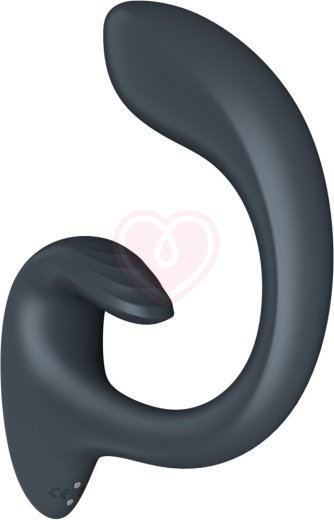 Вибратор для стимуляции зоны G и клитора Satisfyer G for Goddess 1 тёмно-серый фото 3