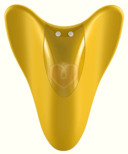 Мини-вибратор для ладони Satisfyer High Fly жёлтый фото 4