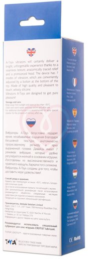 Силиконовый реалистичный вибратор Toyfa A-toys 17 см телесный фото 11