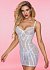 Приталенная комбинация и стринги Candy Girl Phoebe белые фото 1